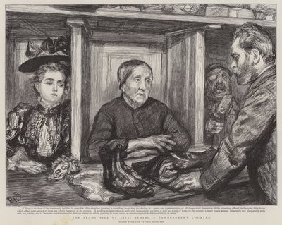 Il lato oscuro della vita, dietro il banco dei pegni da Charles Paul Renouard